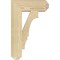 Ekena Millwork Balboa Craftsman Rough Sawn Bracket, Douglas Fir, 4"W x 14"D x 22"H BKT04X14X22BOA04RDF - alternate 3
